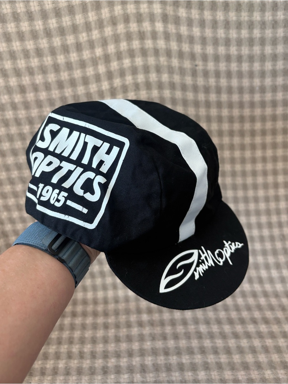 SMITH OPTICS BLACK CYCLING HAT